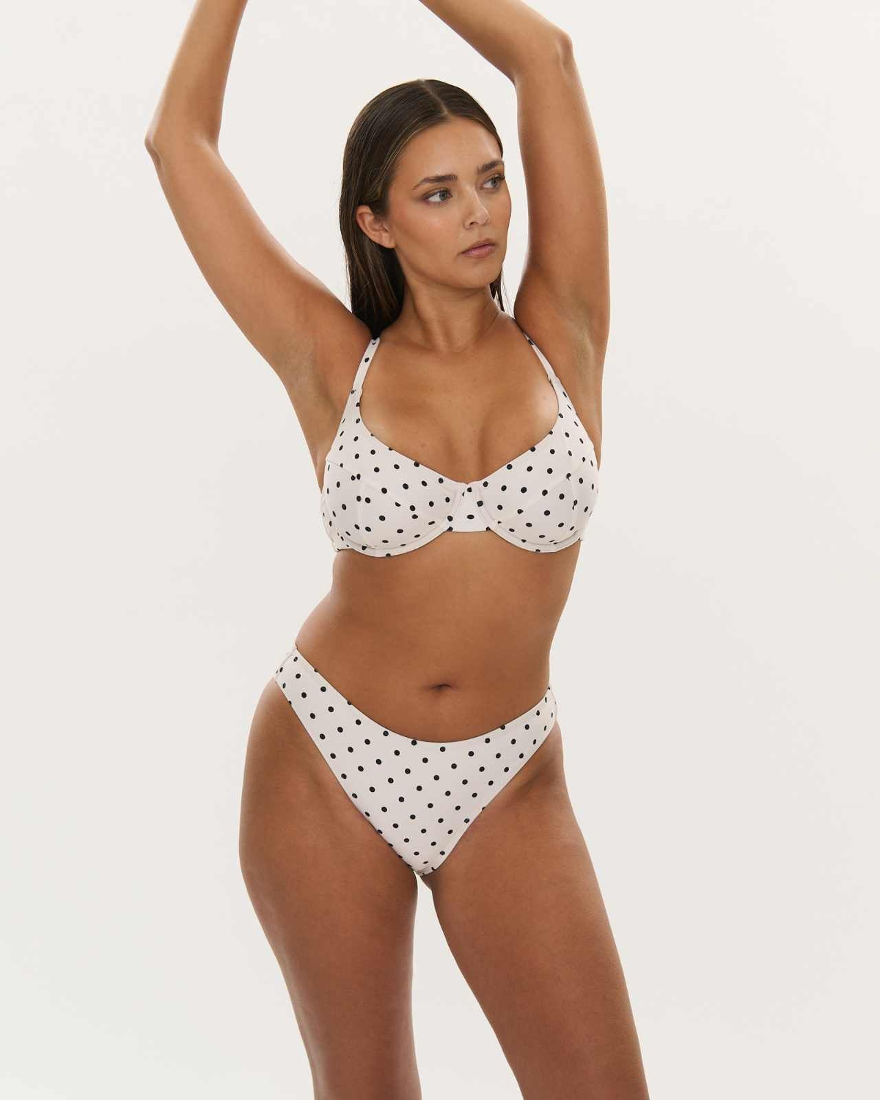 Balconette Top - Polka Dot