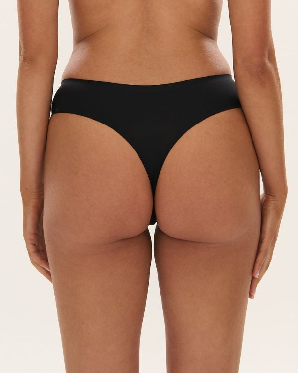 Smoothease Invisible Stretch Thong - Black