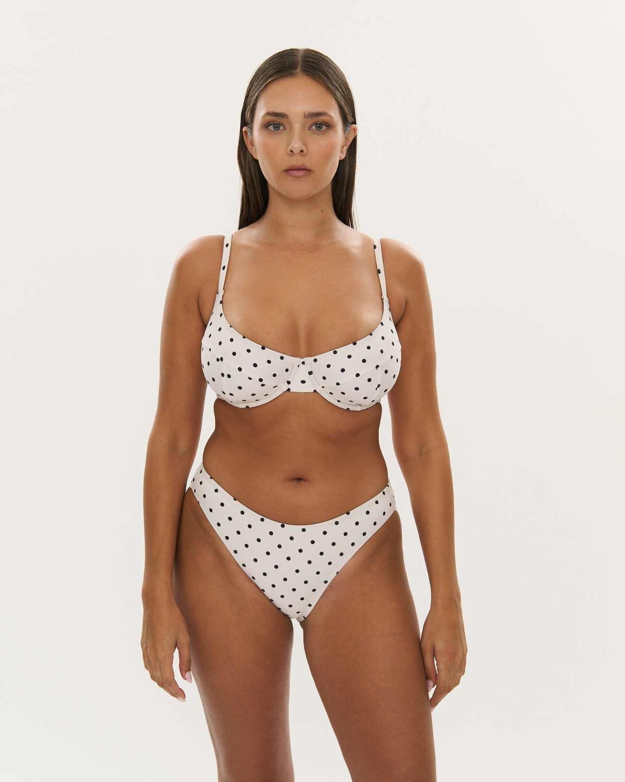 Balconette Top - Polka Dot