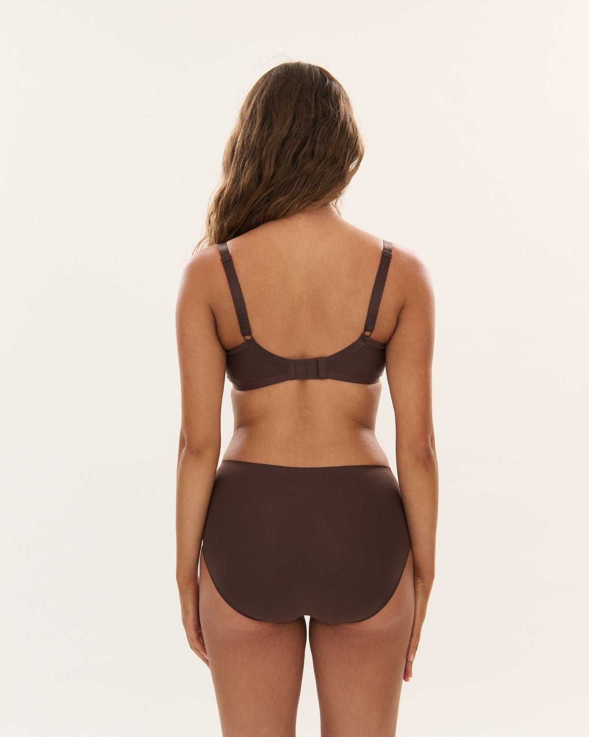 Smoothease Invisible Stretch Full Brief - Coffee Roast