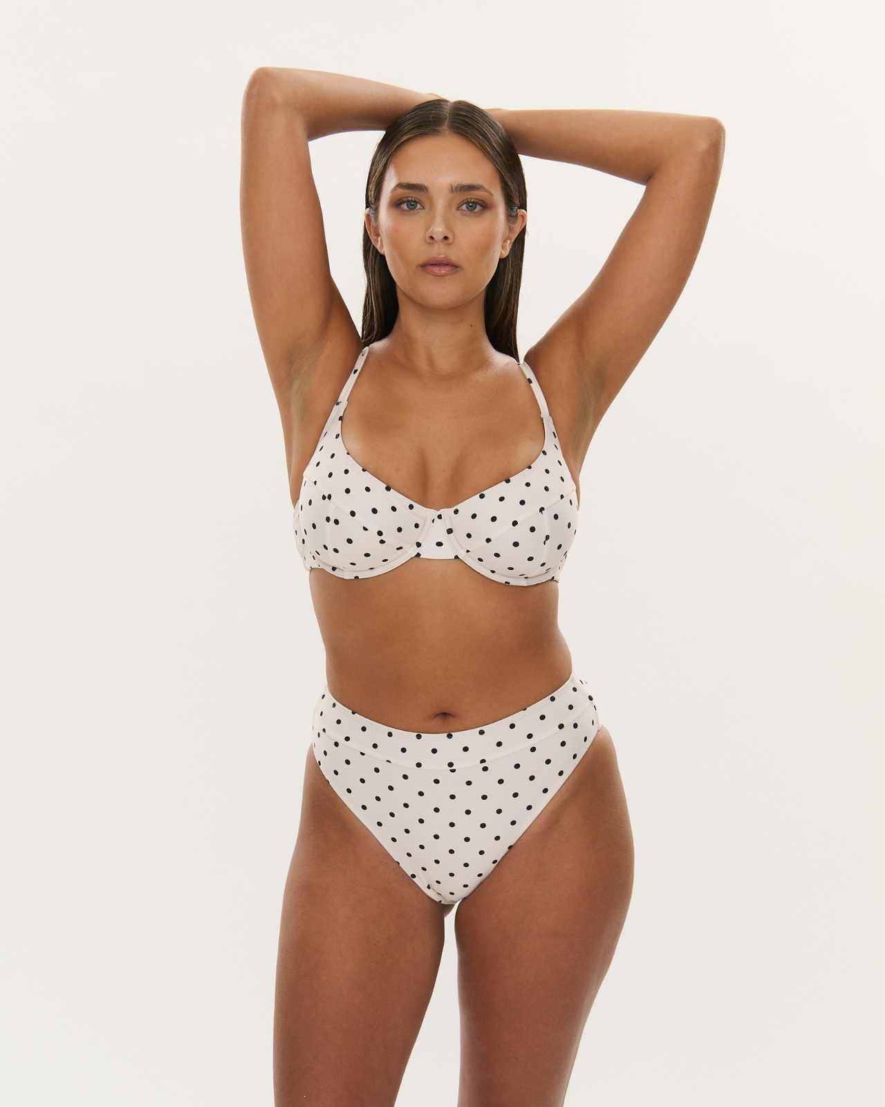 Balconette Top - Polka Dot