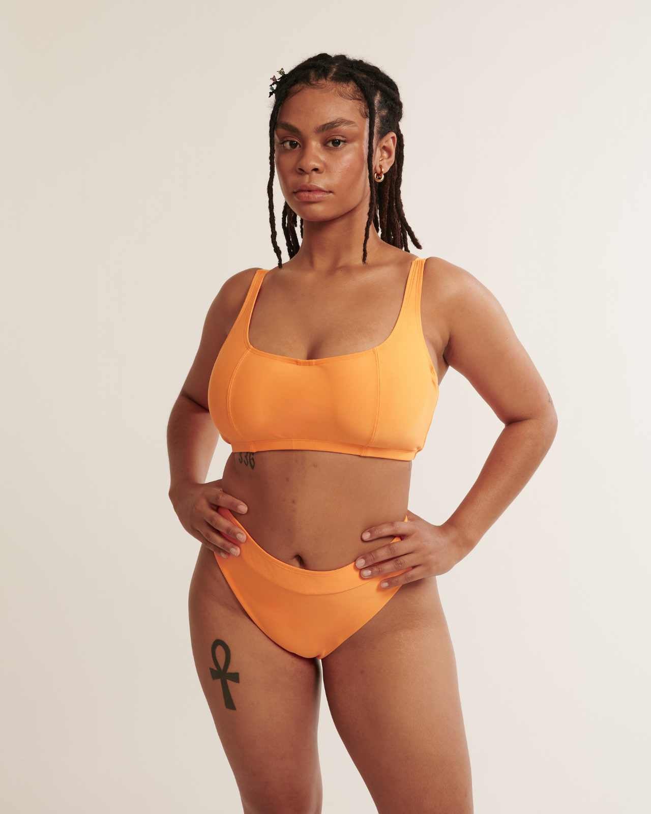 Underwire Crop Top - Marigold Size 42D/DD (UK)