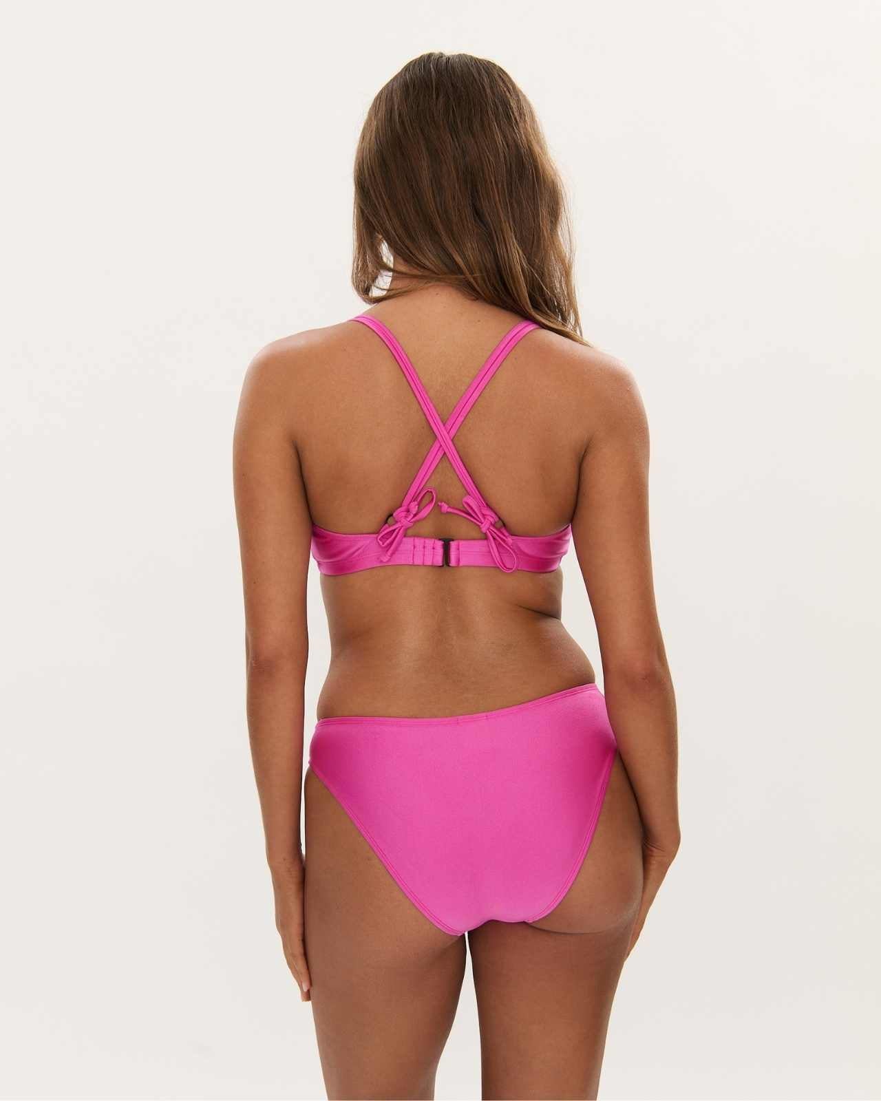 Multi-Way Top  - Hot Pink Shimmer