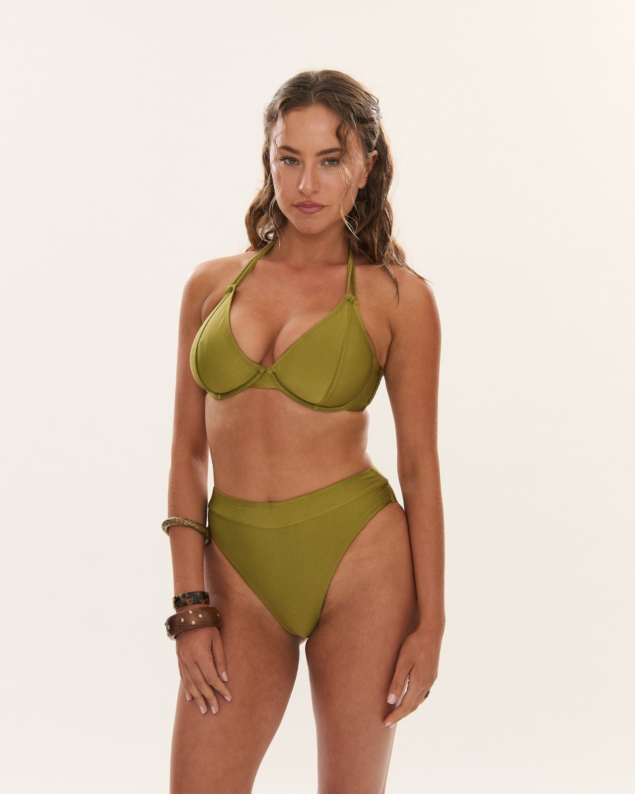 Multi-Way Top  - Olive Shimmer